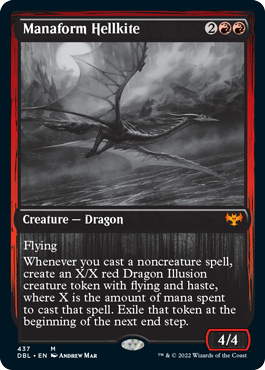 Manaform Hellkite [Innistrad: Double Feature] | Cards and Coasters CA