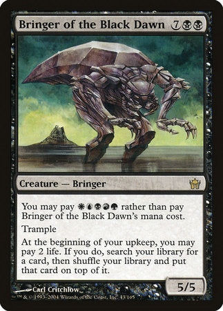 Bringer of the Black Dawn [Fifth Dawn] | Cards and Coasters CA