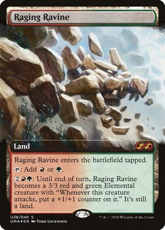 Raging Ravine [Ultimate Box Topper] | Cards and Coasters CA