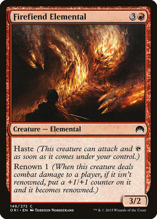 Firefiend Elemental [Magic Origins] | Cards and Coasters CA