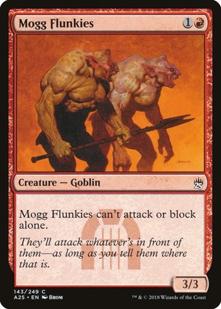 Mogg Flunkies [Masters 25] | Cards and Coasters CA