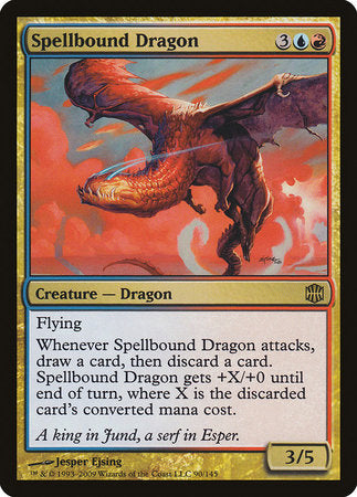 Spellbound Dragon [Alara Reborn] | Cards and Coasters CA