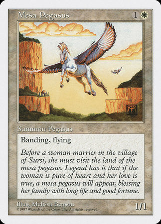 Mesa Pegasus [Fifth Edition] | Cards and Coasters CA