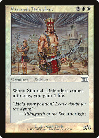 Staunch Defenders [Friday Night Magic 2000] | Cards and Coasters CA