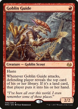 Goblin Guide [Modern Masters 2017] | Cards and Coasters CA