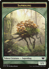 Snake (017) // Saproling Double-Sided Token [Commander 2015 Tokens] | Cards and Coasters CA