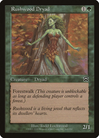 Rushwood Dryad [Mercadian Masques] | Cards and Coasters CA