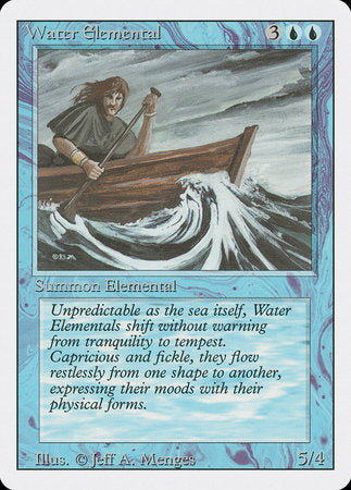 Water Elemental [Revised Edition] | Cards and Coasters CA