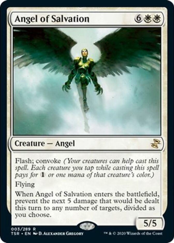 Angel of Salvation [Time Spiral Remastered] | Cards and Coasters CA
