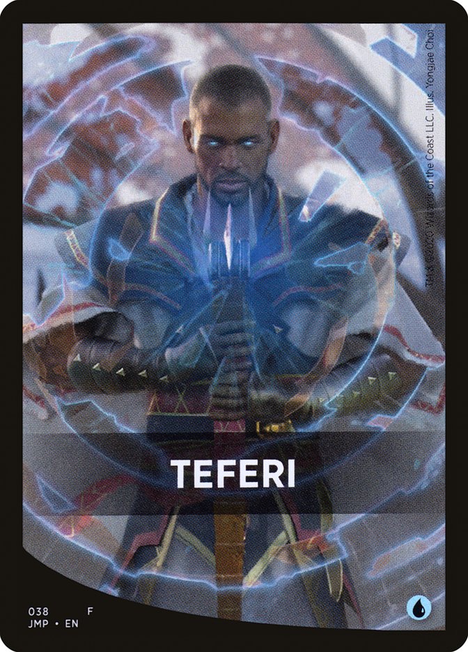 Teferi Theme Card [Jumpstart Front Cards] | Cards and Coasters CA