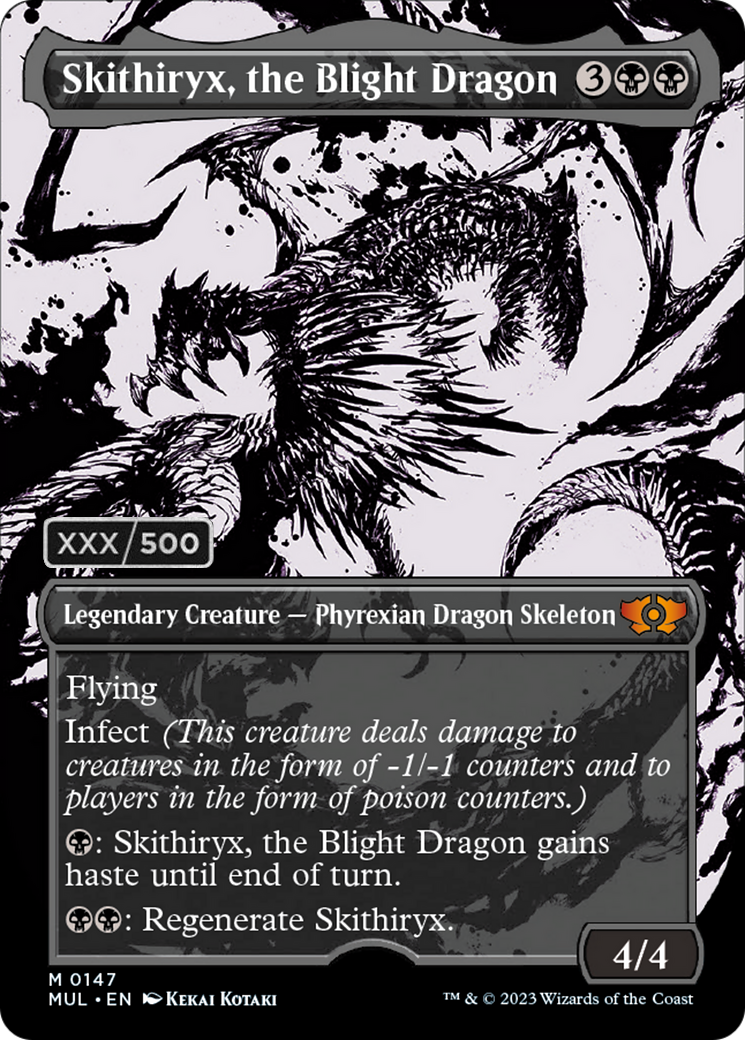 Skithiryx, the Blight Dragon (Serialized) [Multiverse Legends] | Cards and Coasters CA