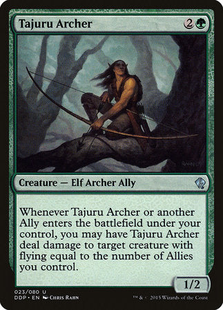 Tajuru Archer [Duel Decks: Zendikar vs. Eldrazi] | Cards and Coasters CA