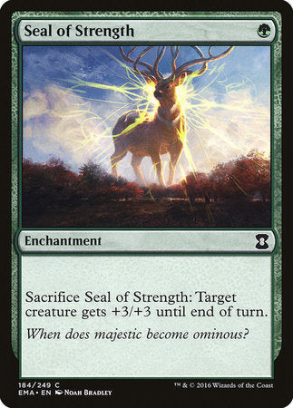 Seal of Strength [Eternal Masters] | Cards and Coasters CA