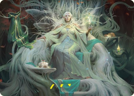 Galadriel, Gift-Giver Art Card [The Lord of the Rings: Tales of Middle-earth Art Series] | Cards and Coasters CA