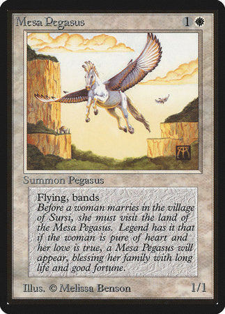 Mesa Pegasus [Limited Edition Beta] | Cards and Coasters CA