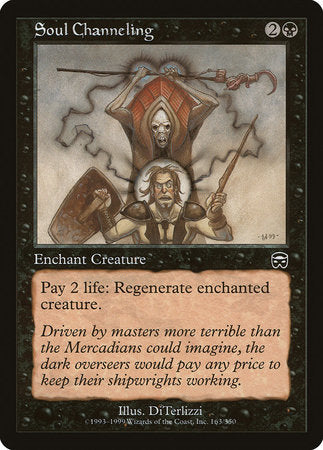 Soul Channeling [Mercadian Masques] | Cards and Coasters CA