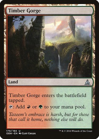 Timber Gorge [Oath of the Gatewatch] | Cards and Coasters CA