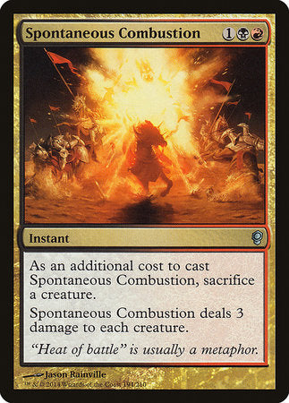 Spontaneous Combustion [Conspiracy] | Cards and Coasters CA