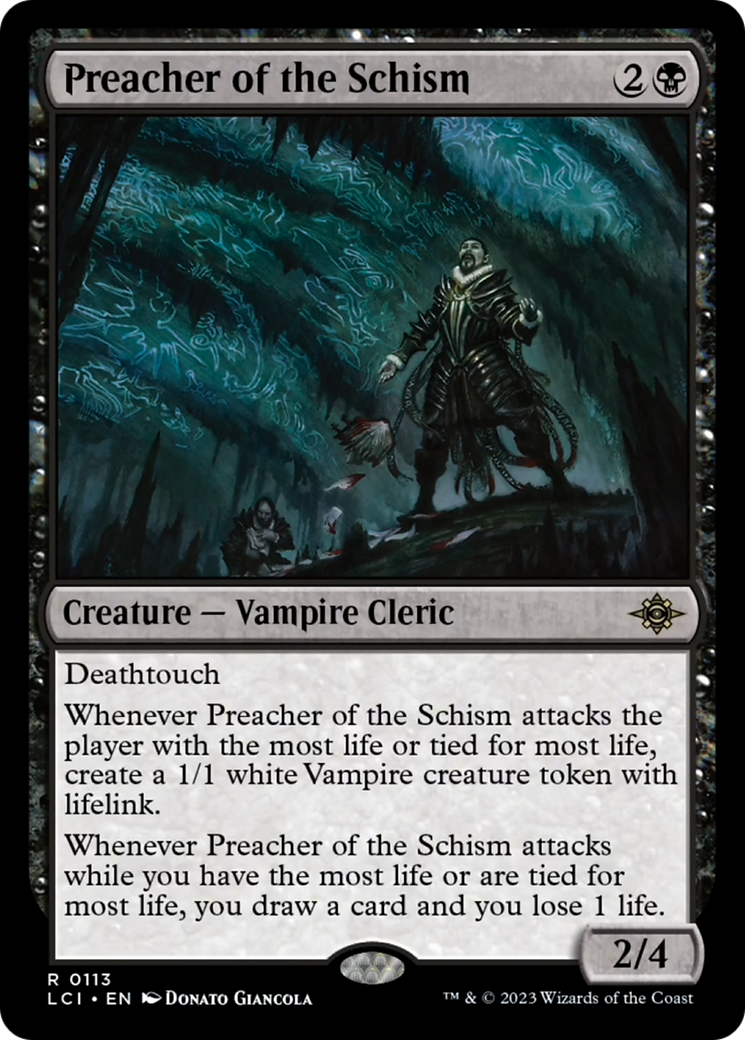 Preacher of the Schism [The Lost Caverns of Ixalan] | Cards and Coasters CA