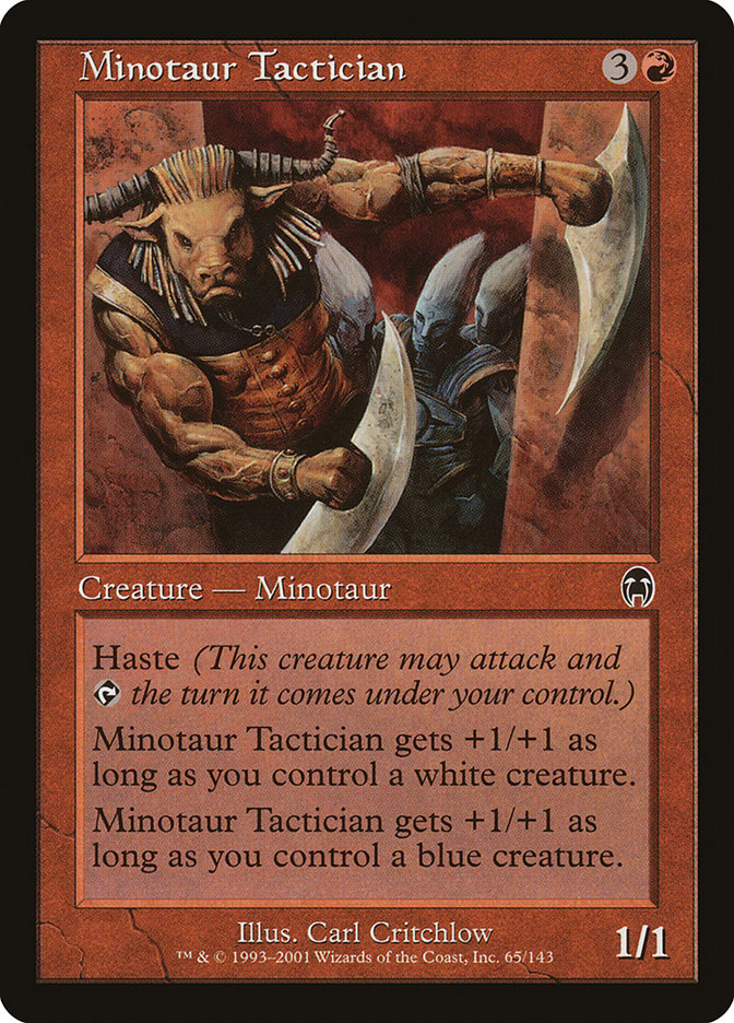 Minotaur Tactician [Apocalypse] | Cards and Coasters CA