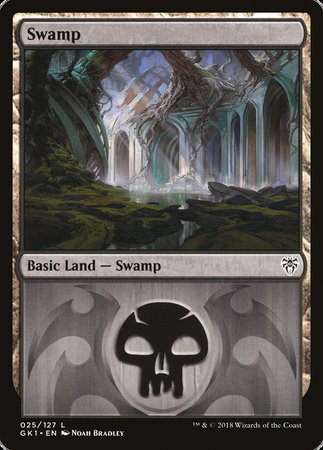 Swamp (25) [GRN Guild Kit] | Cards and Coasters CA