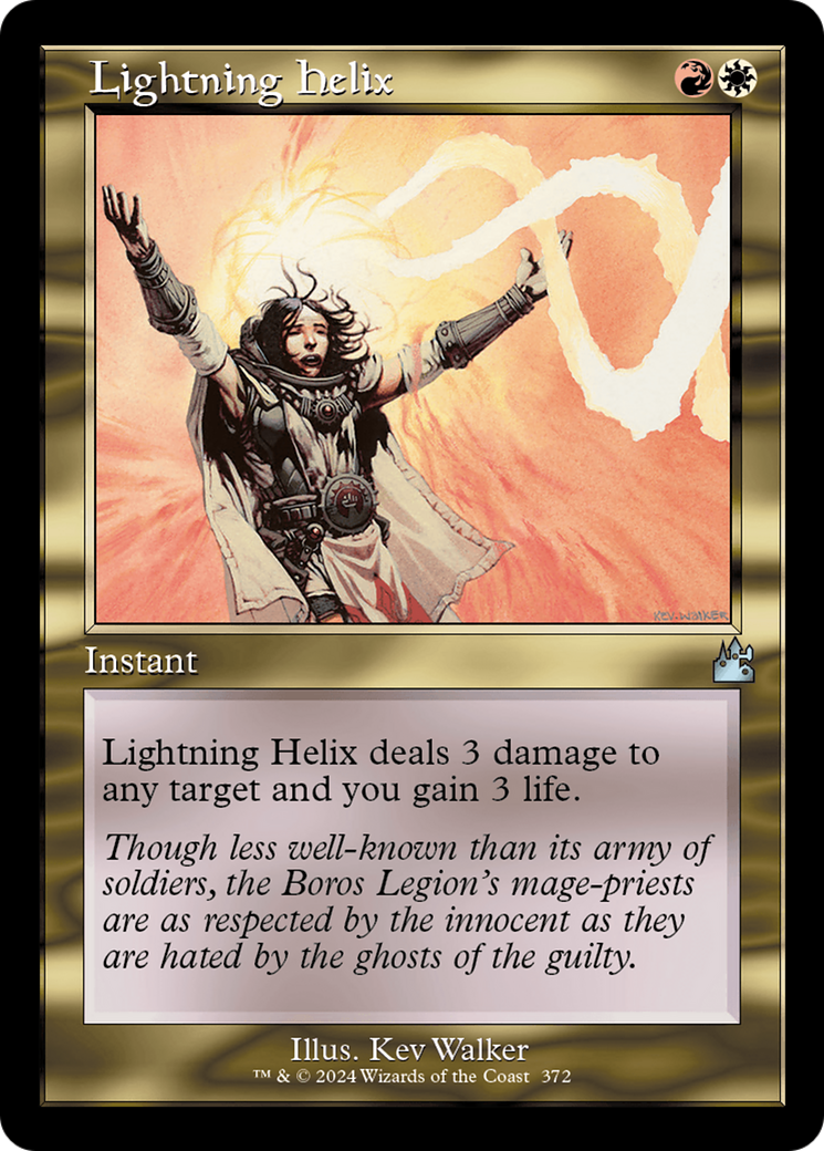 Lightning Helix (Retro Frame) [Ravnica Remastered] | Cards and Coasters CA