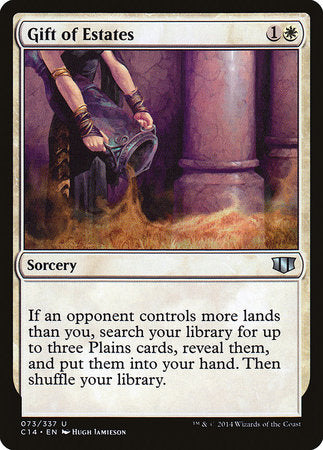 Gift of Estates [Commander 2014] | Cards and Coasters CA