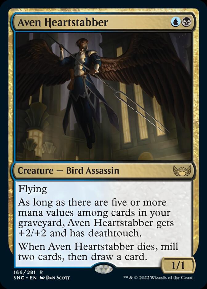 Aven Heartstabber [Streets of New Capenna] | Cards and Coasters CA