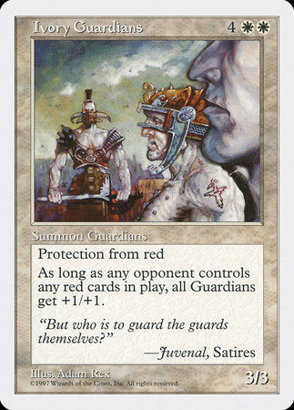 Ivory Guardians [Fifth Edition] | Cards and Coasters CA