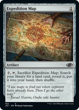 Expedition Map [Jumpstart 2022] | Cards and Coasters CA