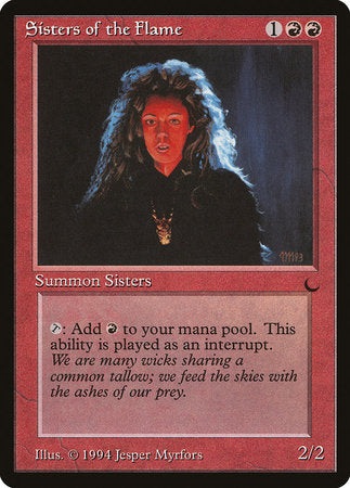 Sisters of the Flame [The Dark] | Cards and Coasters CA