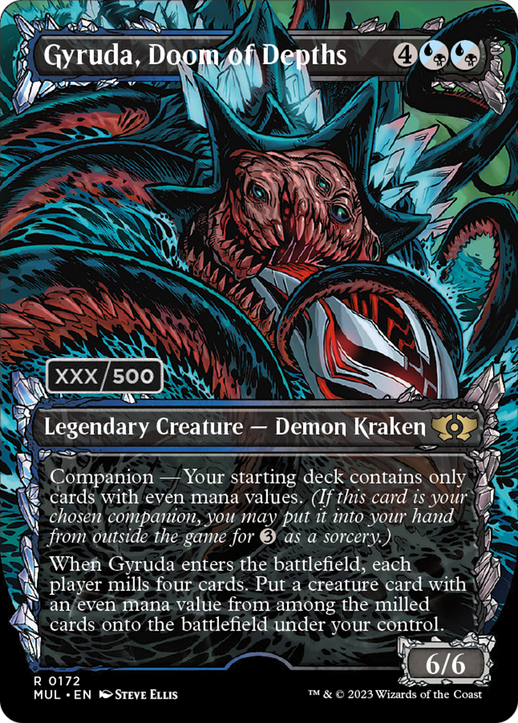 Gyruda, Doom of Depths (Serialized) [Multiverse Legends] | Cards and Coasters CA