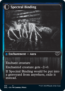 Binding Geist // Spectral Binding [Innistrad: Double Feature] | Cards and Coasters CA
