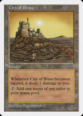 City of Brass [Fifth Edition] | Cards and Coasters CA