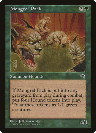 Mongrel Pack [Tempest] | Cards and Coasters CA