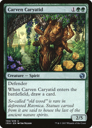 Carven Caryatid [Iconic Masters] | Cards and Coasters CA