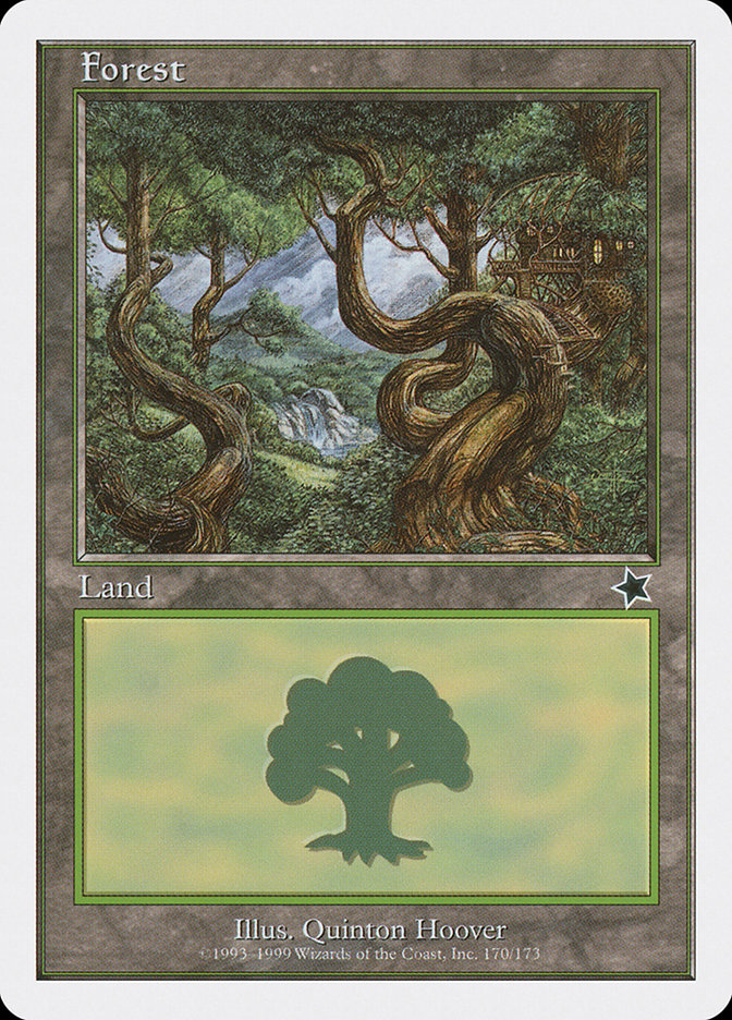 Forest (170) [Starter 1999] | Cards and Coasters CA