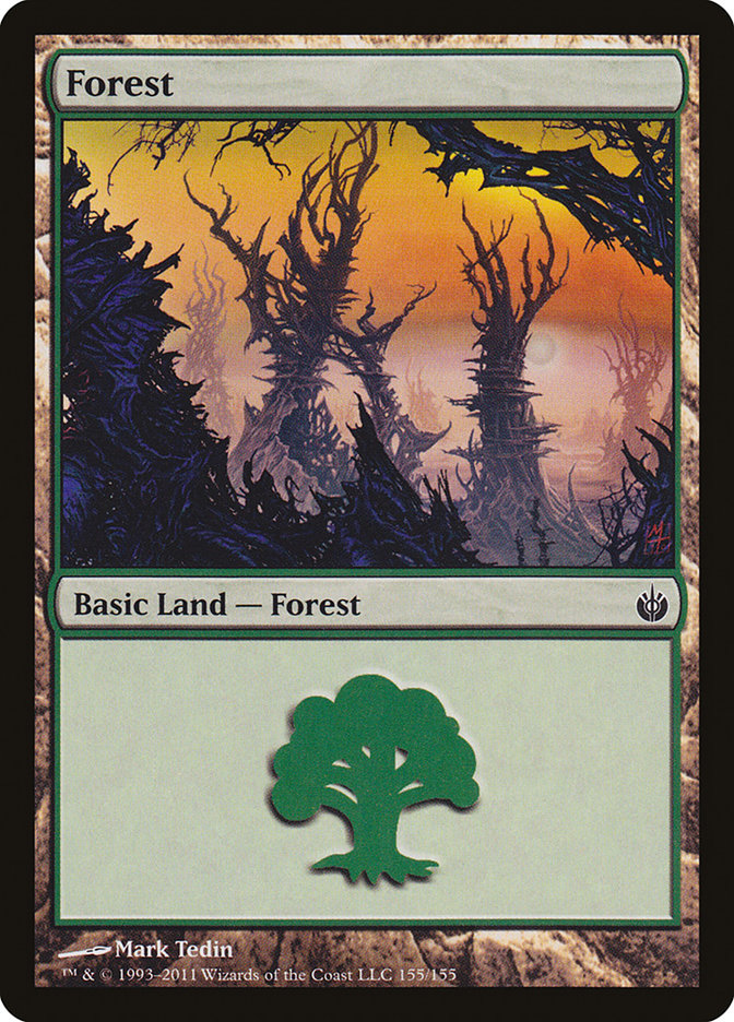 Forest [Mirrodin Besieged] | Cards and Coasters CA