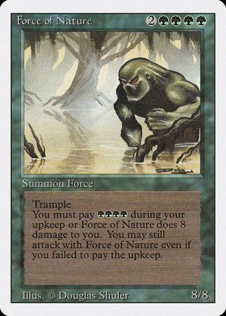 Force of Nature [Revised Edition] | Cards and Coasters CA