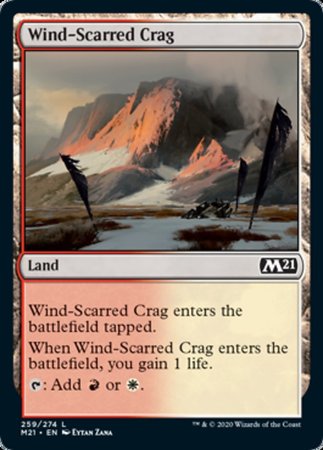 Wind-Scarred Crag [Core Set 2021] | Cards and Coasters CA