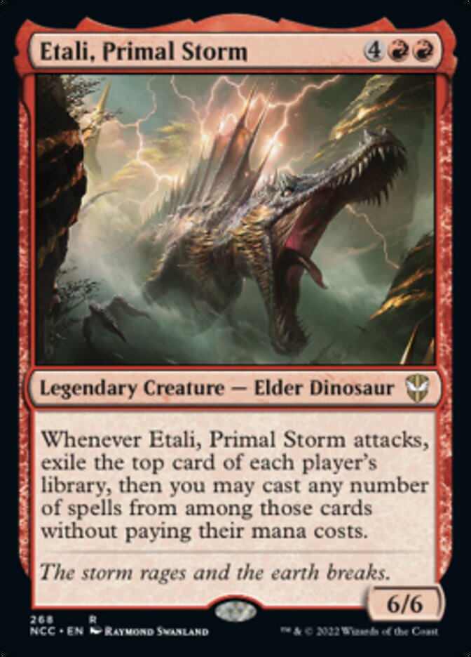 Etali, Primal Storm [Streets of New Capenna Commander] | Cards and Coasters CA