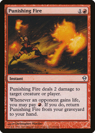 Punishing Fire [Zendikar] | Cards and Coasters CA