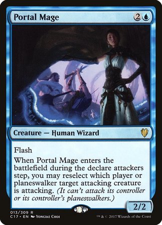 Portal Mage [Commander 2017] | Cards and Coasters CA