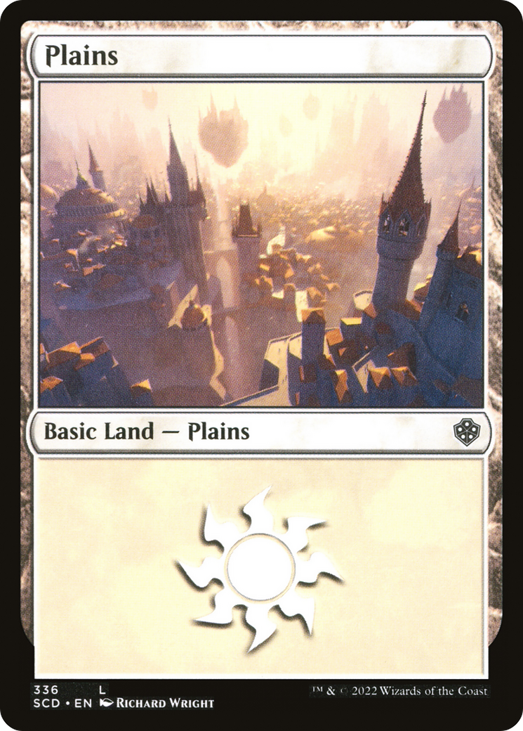 Plains (336) [Starter Commander Decks] | Cards and Coasters CA