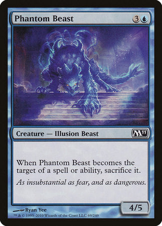 Phantom Beast [Magic 2011] | Cards and Coasters CA