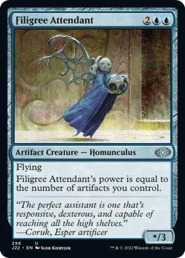 Filigree Attendant [Jumpstart 2022] | Cards and Coasters CA