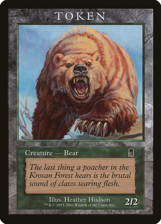Bear [Magic Player Rewards 2001] | Cards and Coasters CA