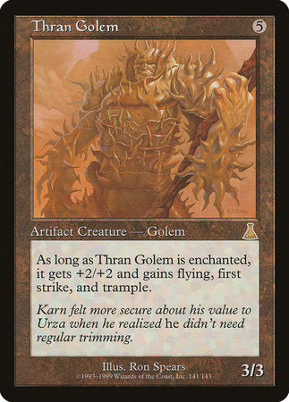 Thran Golem [Urza's Destiny] | Cards and Coasters CA