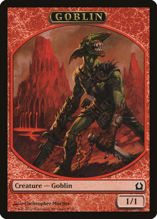 Goblin Token [Return to Ravnica Tokens] | Cards and Coasters CA