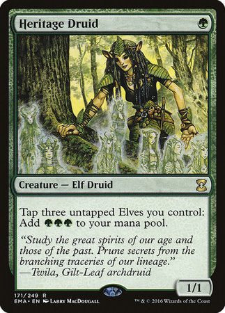 Heritage Druid [Eternal Masters] | Cards and Coasters CA